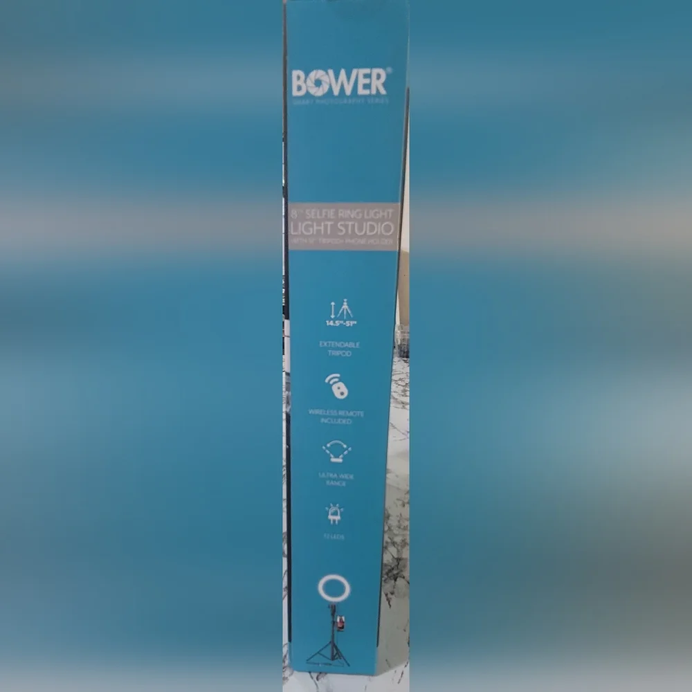 COPY - NIB Bower Selfie Ring light